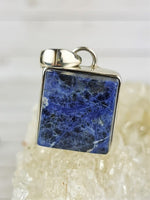 Square Sodalite Pendant