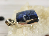 Square Sodalite Pendant