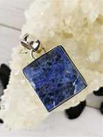 Square Sodalite Pendant