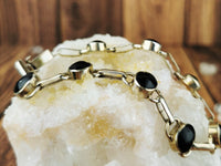 Black Onyx Sterling Silver Bracelet