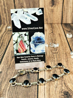 Black Onyx Sterling Silver Bracelet