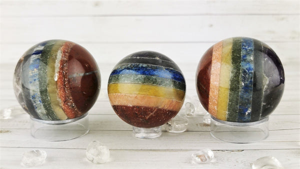 Chakra Spheres, 4cm or 5cm