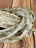 Rectangle Chlorite Quartz Beads 12mm <3