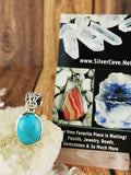 Sleeping Beauty Turquoise Pendant