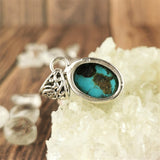 Sleeping Beauty Turquoise Pendant