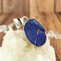 Raw Lapis Lazuli Pendant