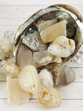 White Agate Polished Stones