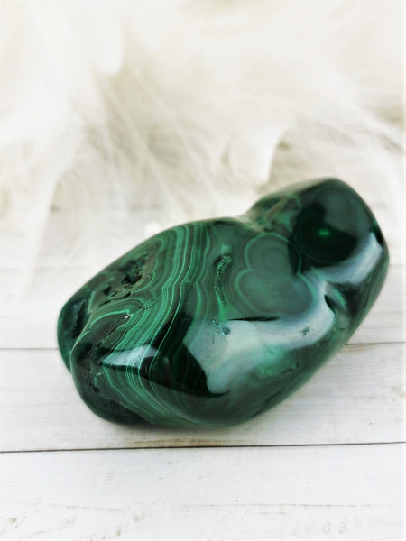 Polished Malachite Piece