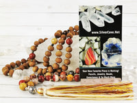 Sandalwood & Mookaite Jasper Mala