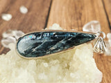 Long Teardrop Kyanite Pendant