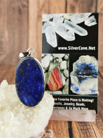 Oval Lapis Lazuli Pendant