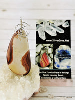 Jasper in .925 Sterling Silver Pendant
