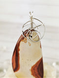 Jasper in .925 Sterling Silver Pendant