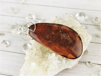 Jasper in .925 Sterling Silver Pendant