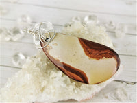 Jasper in .925 Sterling Silver Pendant