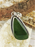 Freeform Shape Jade Pendant