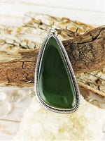 Freeform Shape Jade Pendant