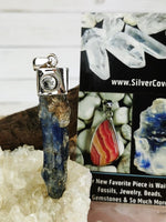 Blue Kyanite & Aquamarine Pendant