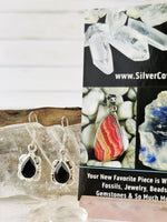 Faceted Garnet Earrings