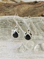 Faceted Garnet Earrings
