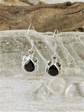 Faceted Garnet Earrings