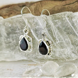 Faceted Garnet Earrings