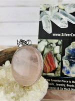 Large Rose Quartz Pendant