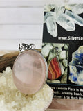 Large Rose Quartz Pendant