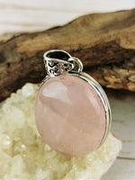 Large Rose Quartz Pendant