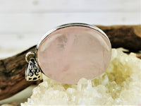 Large Rose Quartz Pendant