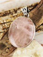 Large Rose Quartz Pendant