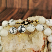 White Howlite Necklace