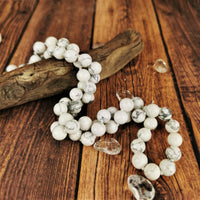 White Howlite Necklace