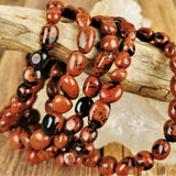 Mahogany Obsidian Bracelets