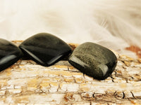Gold Sheen Obsidian Cabochons