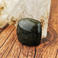 Gold Sheen Obsidian Cabochons