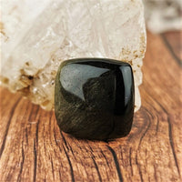 Gold Sheen Obsidian Cabochons