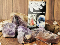 Meteoritic Amethyst Pieces