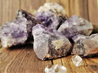 Meteoritic Amethyst Pieces