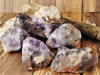 Meteoritic Amethyst Pieces