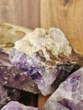 Meteoritic Amethyst Pieces