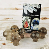 Smokey Quartz Mushroom Carvings <3