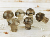 Smokey Quartz Mushroom Carvings <3