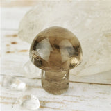 Smokey Quartz Mushroom Carvings <3