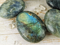 Madagascar Labradorite Palm Stones