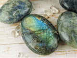 Madagascar Labradorite Palm Stones