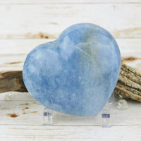 Large Blue Calcite Hearts