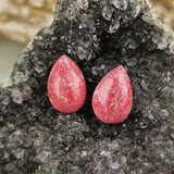 Semi-Matched Cabochon Pairs, Thulite