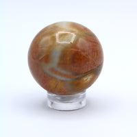 Jasperized Quartz Sphere