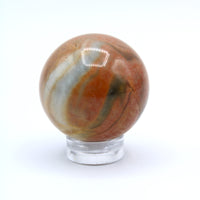 Jasperized Quartz Sphere